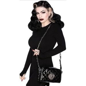 Killstar Unsacred Heart Crossbody Bag